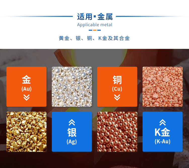 小型臺式熔煉爐適用金屬
