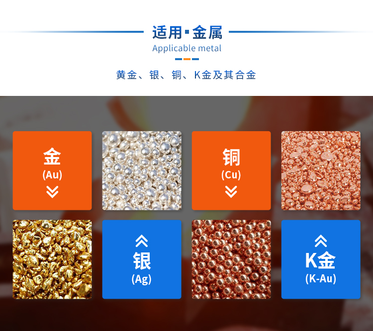 小型立式熔煉爐適用金屬